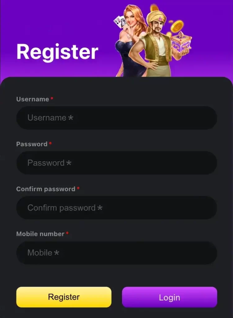 Register at GGGJL Online Casino